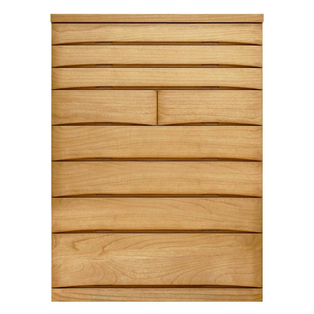 丸田木工 桐蔵 チェスト タンス 幅102 8段 ナチュラル 衣類収納 着物収納 桐ダンス kg102800cna【別送品】