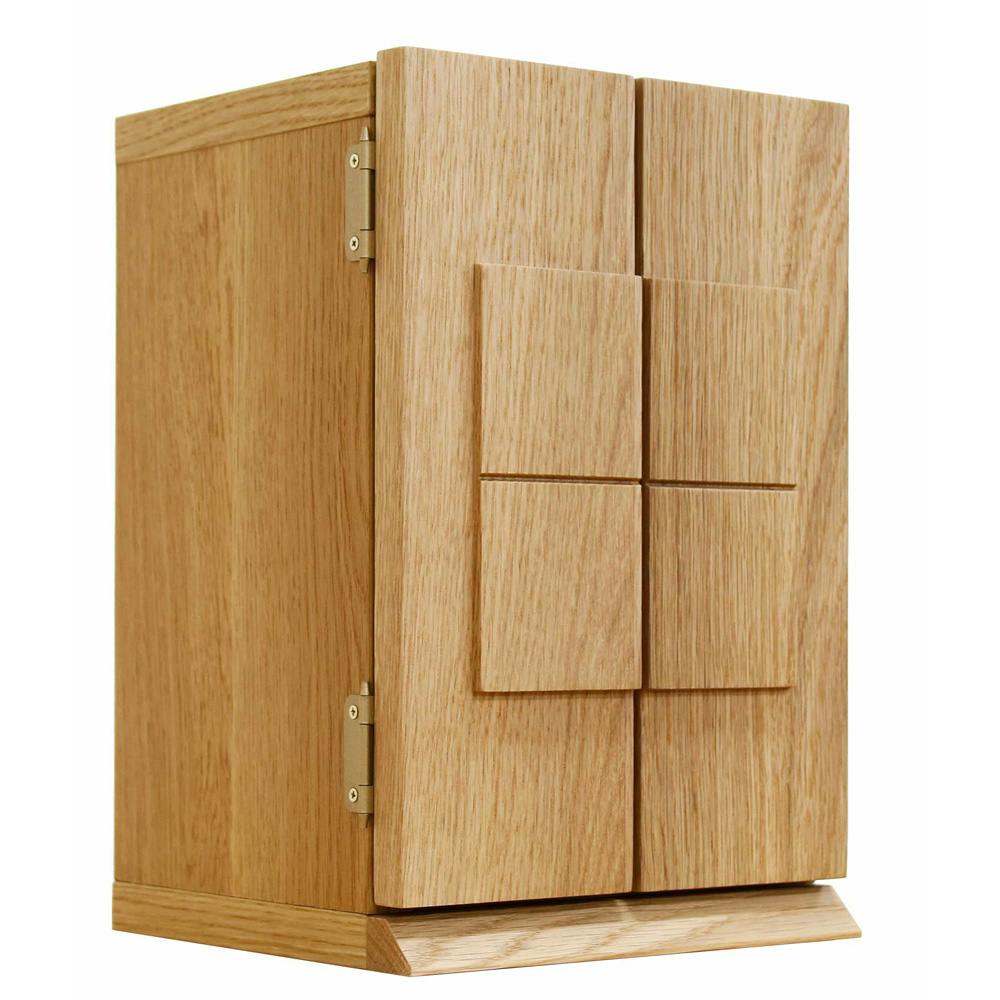 丸田木工 厨子型モダン仏壇 ロリエフ ホワイトオーク 家具調仏壇 モダン仏壇 ミニ仏壇 rf000000bwo【別送品】