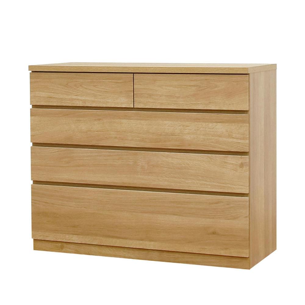 丸田木工 シルフ チェスト タンス 幅102 4段 オーク 収納 箪笥 大川家具 sy102400cwo【別送品】