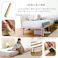 HomeTaste パイン材高さ2段階調整脚付きすのこベッド ポケットコイルマットレスセット(セミダブル) ホワイトウォッシュ/ホワイト 高さ変更可能 まとめ買い フレームのみ ASP-SRM-SD--WHWWH【別送品】