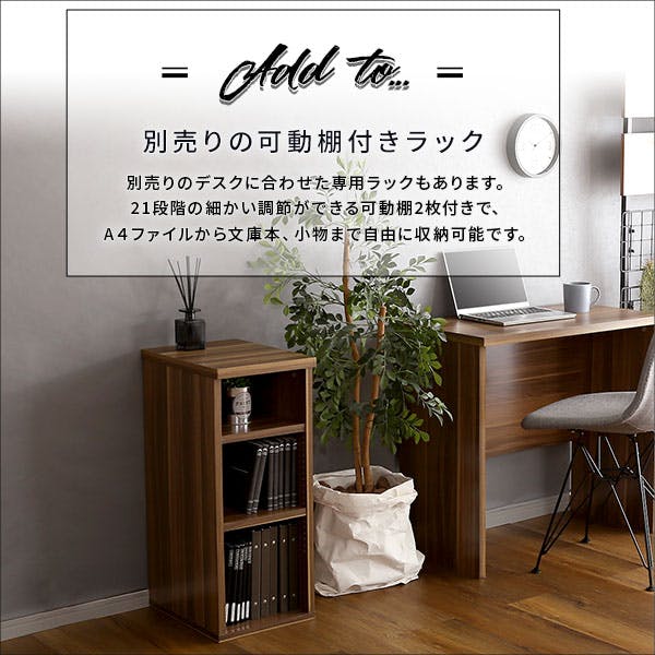 HomeTaste ヴィンテージ シンプルデスク60cm幅【Ridgewood