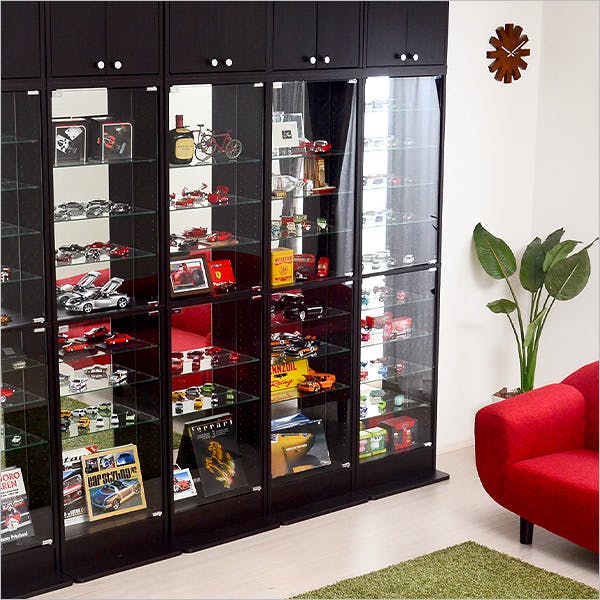 HomeTaste コレクションラック【-Luke-ルーク】専用ミラー2枚セット