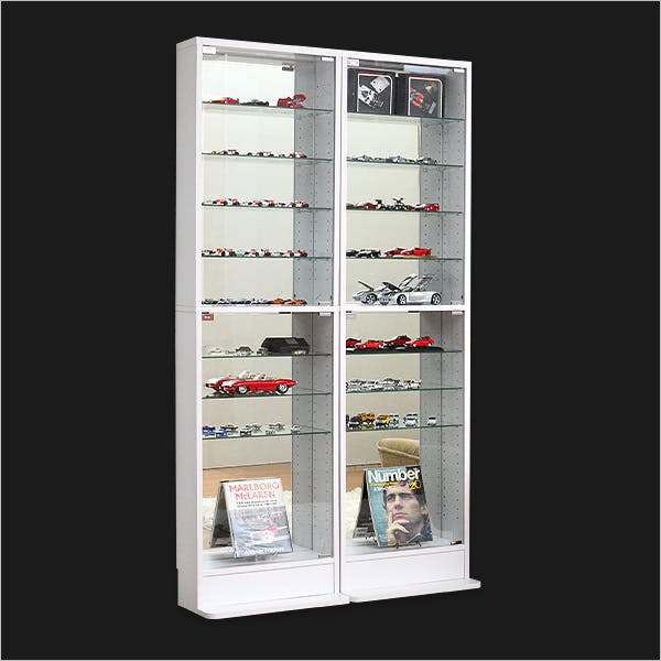 ひろさん専用　飾り棚、ミラーまとめてセット コレクションラック ルーク専用ミラー2枚セット ハイタイプ専用(浅型