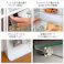 HomeTaste コレクションラック【-Luke-ルーク】浅型ハイタイプ ホワイト 趣味収納 かっこいい 推し活 CLR-485--WH【別送品】