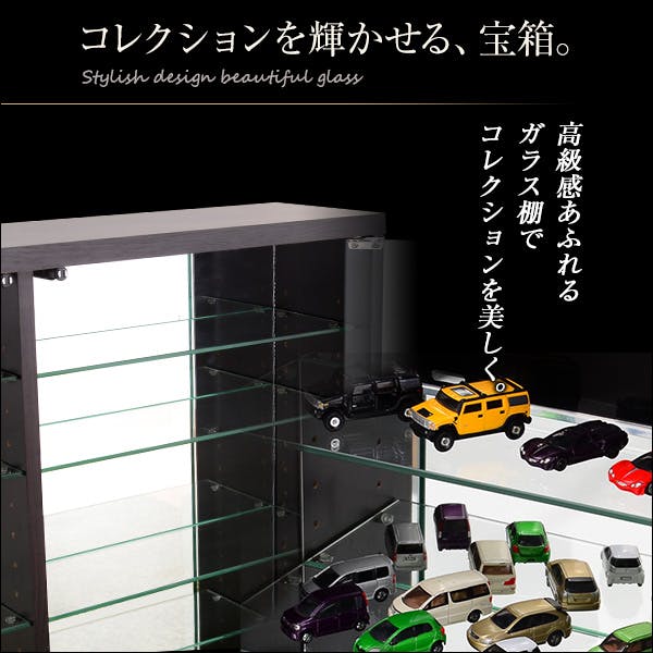 HomeTaste コレクションラック【-Luke-ルーク】専用ミラー2枚セット