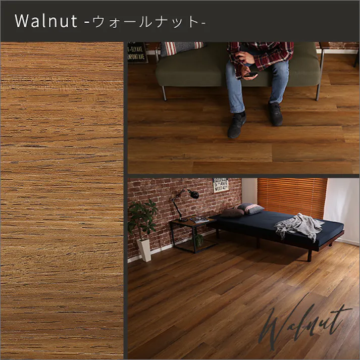 HomeTaste はめこみ式フロアタイル【Wood Flats-ウッドフラッツー】カットサンプル ホワイトオーク DIY 簡単 おしゃれ FJT-CS--WOK【別送品】