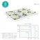 HomeTaste マイクロファイバー・デザインラグマットSサイズ(130×185cm)洗えるラグマット 【WASHFA2】 スモーキーベージュ 滑り止め ふわふわ ノンホルム製品 FRG-D2-S--SKBE【別送品】