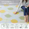 HomeTaste マイクロファイバー・デザインラグマットSSサイズ(100×140cm)洗えるラグマット 【WASHFA2】 スモーキーピンク 滑り止め ふわふわ ノンホルム製品 FRG-D2-SS--SKPK【別送品】