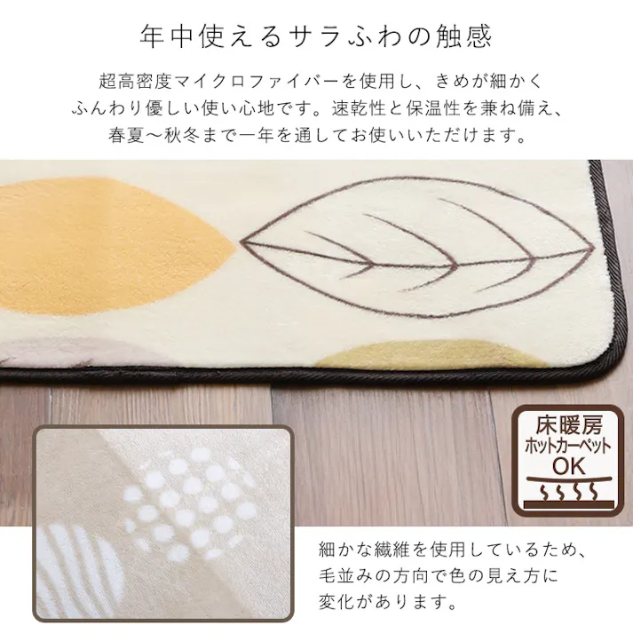 HomeTaste 洗えるデザイン玄関マット 45×90cm 【ヴィタム2-Witam2-】 アイスグレー 速乾 ウォッシャブル マット FRG-G2-M--IGY【別送品】