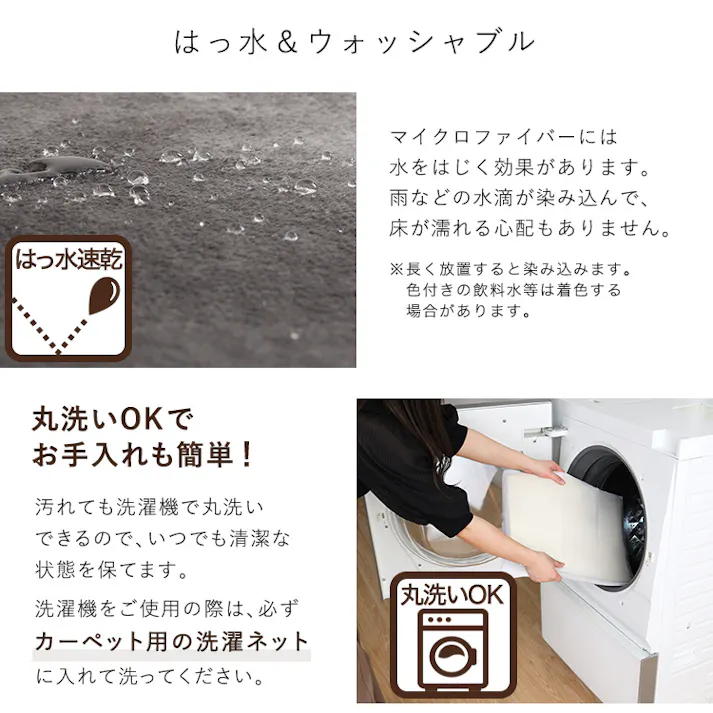 HomeTaste 洗える玄関マット 45×90cm 【ヴィタムーWitam-】 グレー 速乾 ウォッシャブル マット FRG-G-M--GY【別送品】