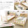 HomeTaste 耐震仕様のすのこ2段ベッド【CERRADO-セラードー】(ベッド すのこ 2段) ナチュラル 寝具 おしゃれ 倒れない HT-0562--NA---LF2【別送品】