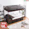 HomeTaste パイプ二段ベッド 【Larch ラーチ】 ブラウン 寝具 おしゃれ 子供部屋 HT80-17--BR---LF2【別送品】