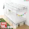 HomeTaste パイプ二段ベッド 【Larch ラーチ】 ホワイト 寝具 おしゃれ 子供部屋 HT80-17--WH---LF2【別送品】