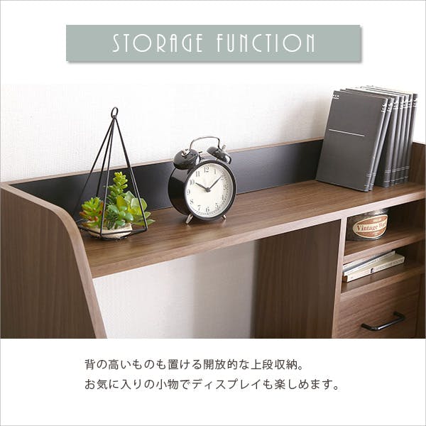 HomeTaste ローデスク【Glanz-グランツー】 ホワイトウォッシュグレー