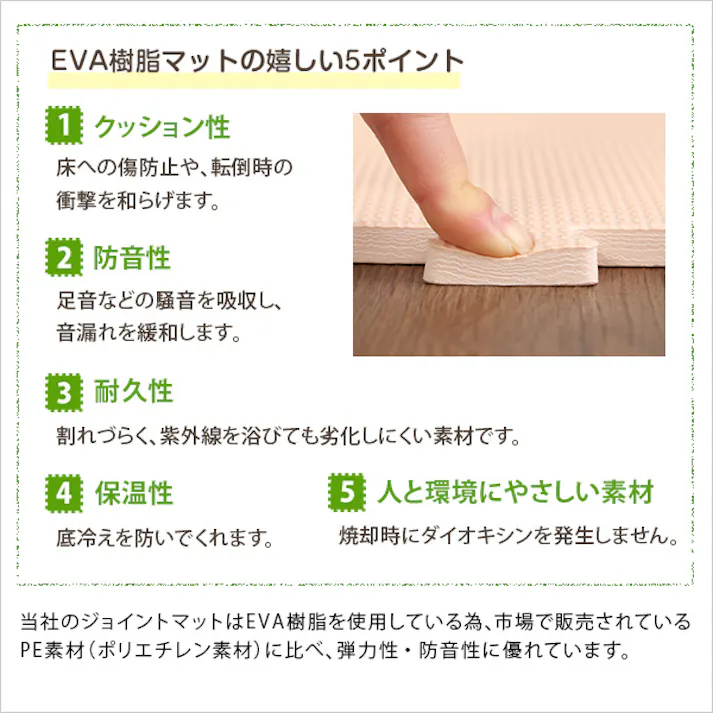 HomeTaste サイドパーツ付きジョイントマット 64枚セット(大判60cm)安心の低ホルムアルデヒド、防音、保温【Nobile-ノービレー】 ブラウン マット 簡単 抗菌 JMT-64--BR【別送品】