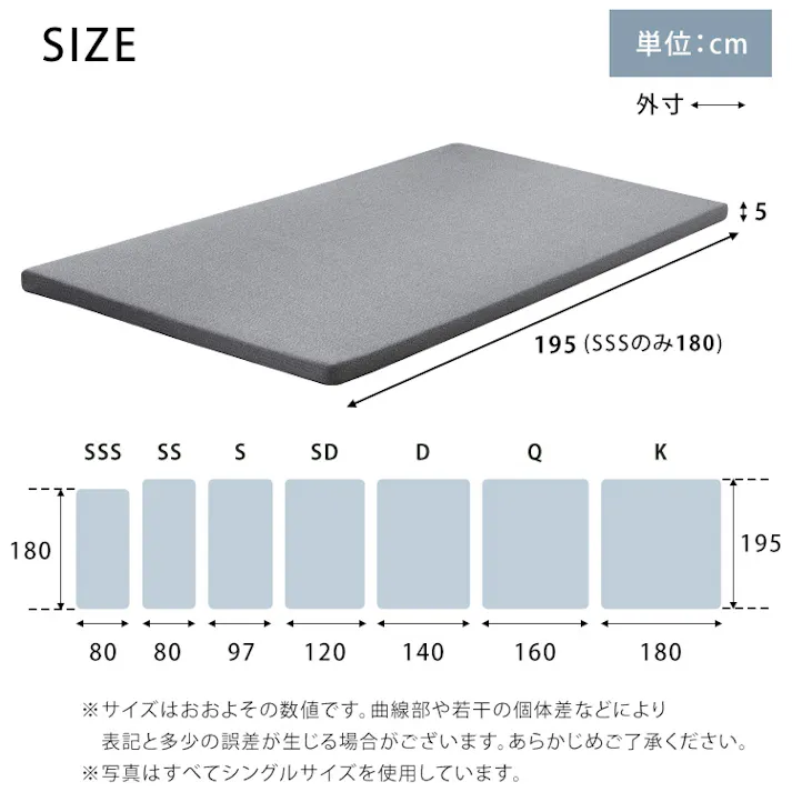 HomeTaste 高反発ウレタンマットレス【Beleza5-ベレーザ・ファイブー】(クイーン) グレー 寝返りしやすい マットレス コンパクト ORM-05Q--GY【別送品】