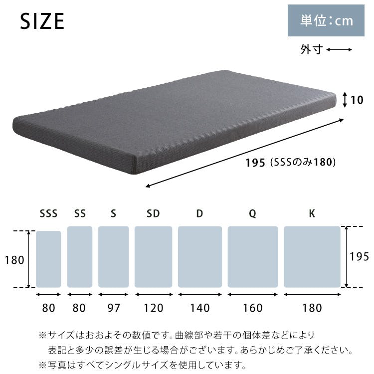 HomeTaste 高反発プロファイルウレタン【Beleza10-ベレーザ・テンー