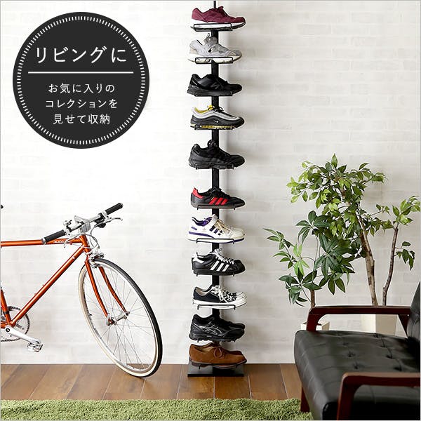 Rose❤️✨様 マントルピース スニーカーラック Amazon｜LNYZQUS 7段大型ピンクシューズラック、高さ24~30組 靴