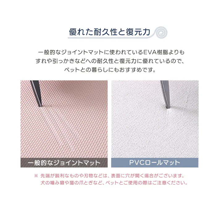 HomeTaste 継ぎ目がない!PVCロールマット スリムショート(110×200cm) グレー 綺麗なつなぎ目 軽いロールマット 抗菌 PRM-1120SS--GY【別送品】