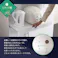 HomeTaste 鏡面食器棚(幅90cm) ホワイト かっこいい おしゃれ 多収納 RME-1890--WH【別送品】