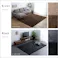 HomeTaste ふわふわシャギーラグ 100×140cm SSサイズ ライトグレー コンパクトなラグ かわいい 滑り止め SHRG-SS--LGY【別送品】