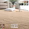 HomeTaste ふわふわシャギーラグ 200×300cm XLサイズ ブラック 大きいラグ かわいい 滑り止め SHRG-XL--BK【別送品】