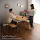 HomeTaste ヴィンテージダイニング5点セット【Umbure Cinq-ウンビュレサンクー】 シャビーオーク モダン おしゃれ 五人掛け VDS-5--SBO【別送品】