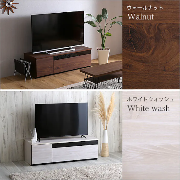 日本製 テレビ台 テレビボード 120cm幅 【BARS-バースー】 高級感デザイン 大容量収納 組立不要 SH-24-BR120--GY【別送品】