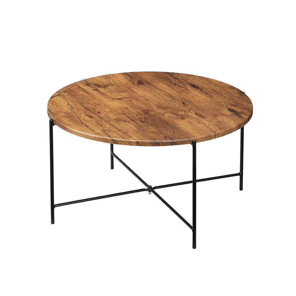 OVITAS ���[�e�[�u��(�u���E��) 62×62×32.5cm �ؖڒ� ����ԑ� ������� 2240366 ���[�e�[�u���E�Z���^�[�e�[�u��