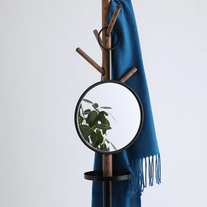 OVITAS 吊り下げミラー 25×43×1cm 鏡 壁掛け おしゃれ 2750106【別送品】