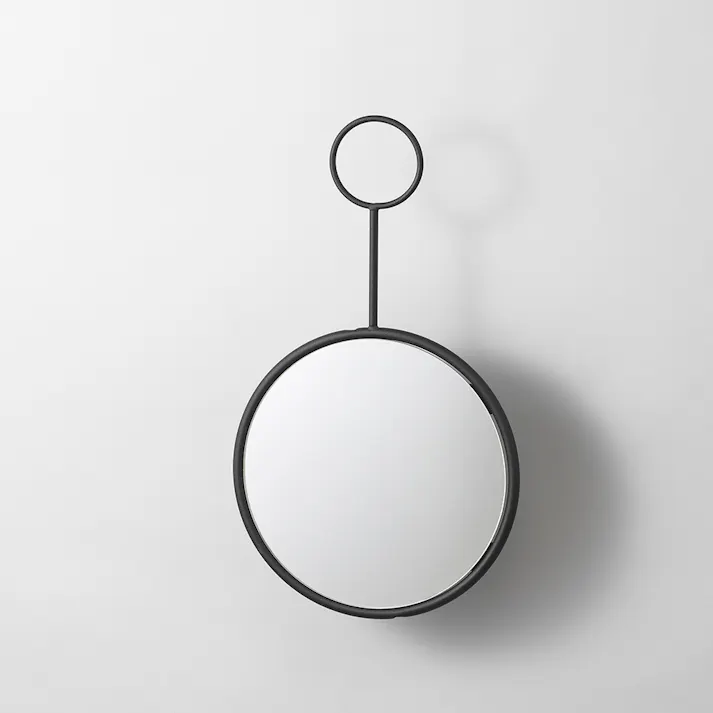 OVITAS 吊り下げミラー 25×43×1cm 鏡 壁掛け おしゃれ 2750106【別送品】