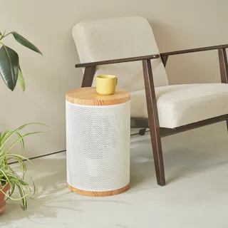 OVITAS 収納スツール(ホワイト) 30×30×44.5cm 収納ボックス 椅子 おしゃれ 2750125【別送品】