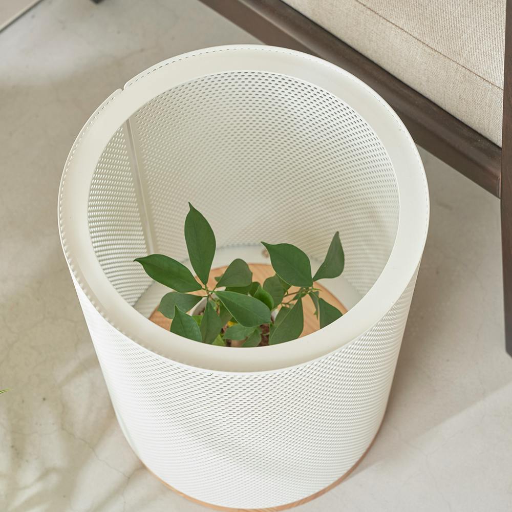 OVITAS 収納スツール(ホワイト) 30×30×44.5cm 収納ボックス 椅子