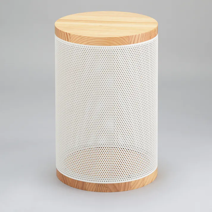 OVITAS 収納スツール(ホワイト) 30×30×44.5cm 収納ボックス 椅子 おしゃれ 2750125【別送品】
