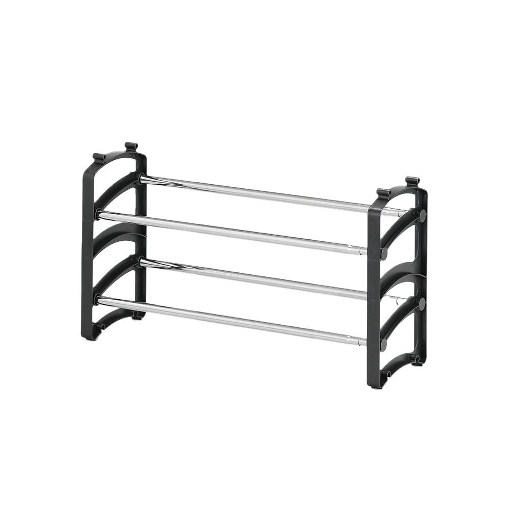 OVITAS シューズラック 58.0～100.0×18×33cm 収納 下駄箱 靴棚 2680033【別送品】