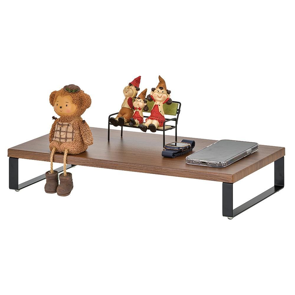 OVITAS フリーシェルフ 47×24.5×8cm モニター台 机上台 デスク上スタンド 2680036【別送品】