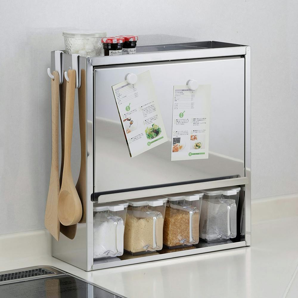 OVITAS �X�p�C�X���b�N4�t 38×14×40cm ���������b�N �L�b�`�����[ �������X�g�b�J�[ ���{�� 5110009 �L�b�`�����S���E�L���X�^�[�t�����S��