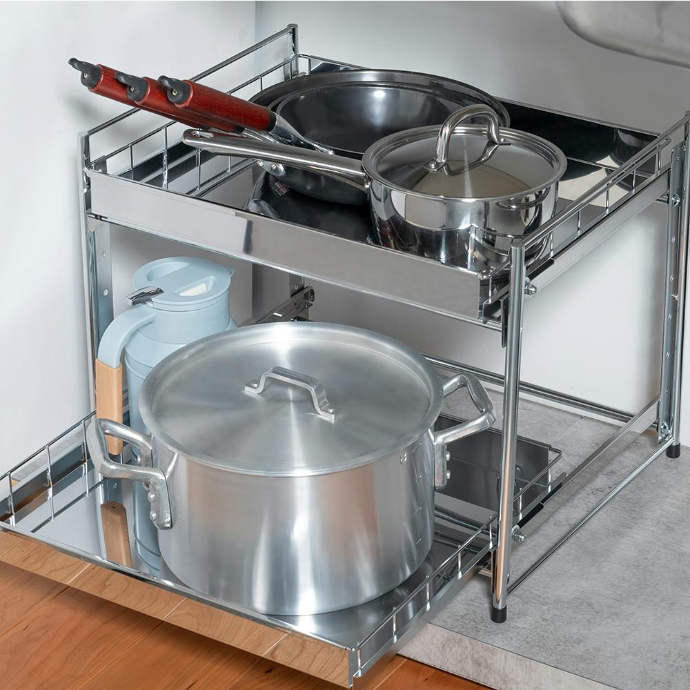 OVITAS �X�e�����X�������o�����b�N2�i 50.5×40.5×43cm �V���N�����[ �X�e�����X�I �L�b�`�����b�N ���{�� 5110023 �L�b�`�����S���E�L���X�^�[�t�����S��