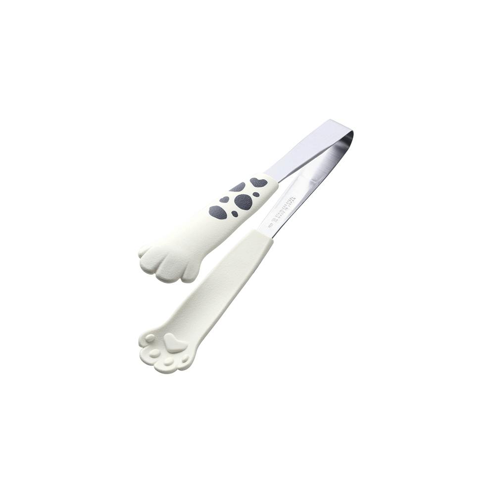 田辺金具 卓上トング わんONE(白ダル) 幅3.5×全長18cm(板厚0.2cm) 12本入 トング カラフル 日本製 9505348【別送品】