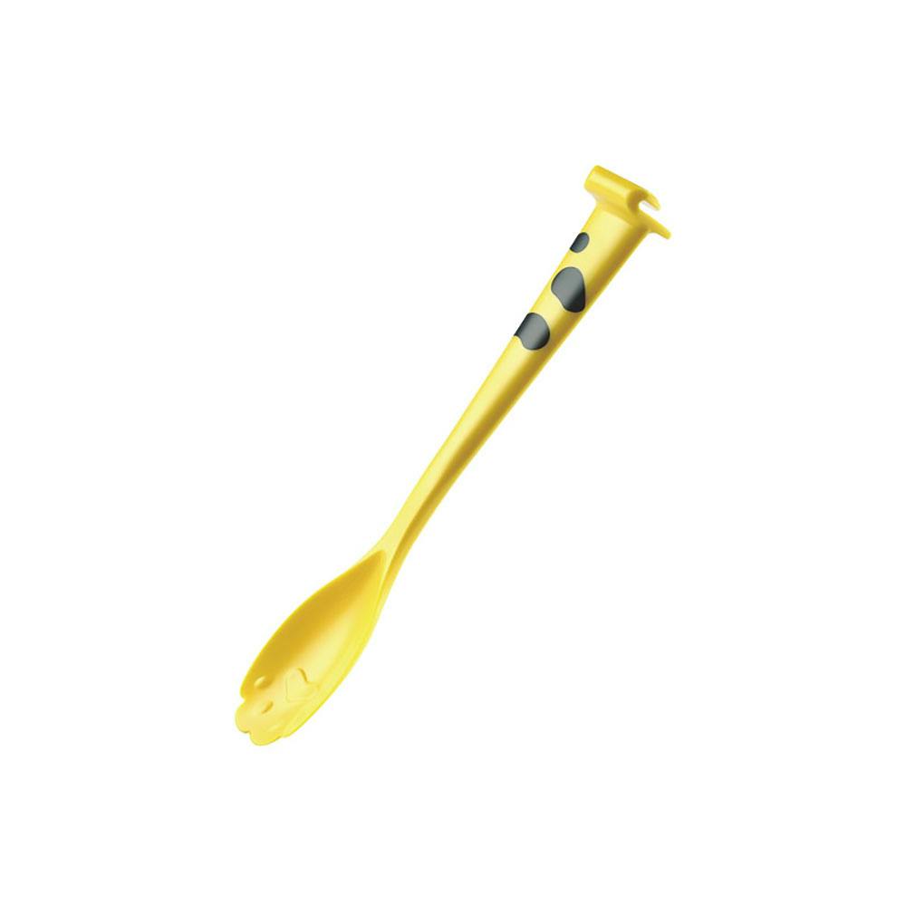 田辺金具 オープナー付にゃんこスプーン(黄たま) 幅2.5×全長18.5cm 12本入 スプーン カラフル 日本製 9505376【別送品】