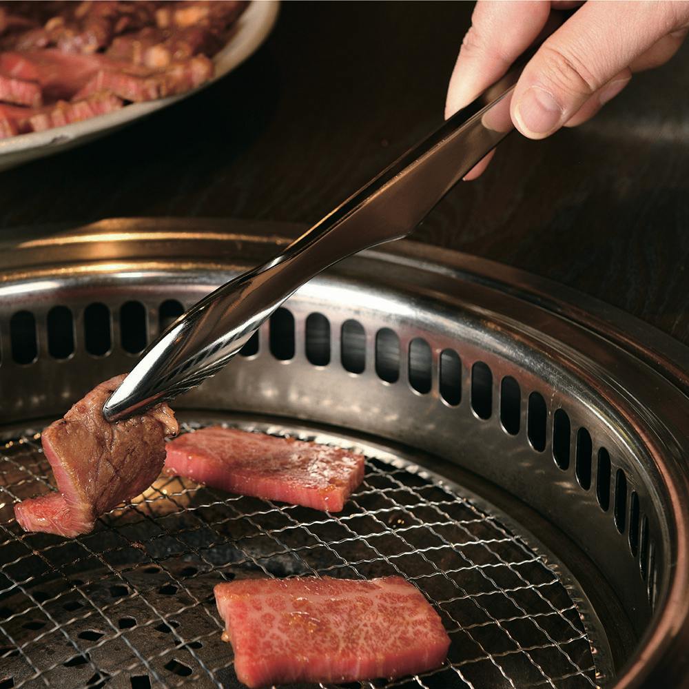 田辺金具 焼肉トング(240mm) 幅2×全長24cm(板厚0.2cm) 12本入 トング