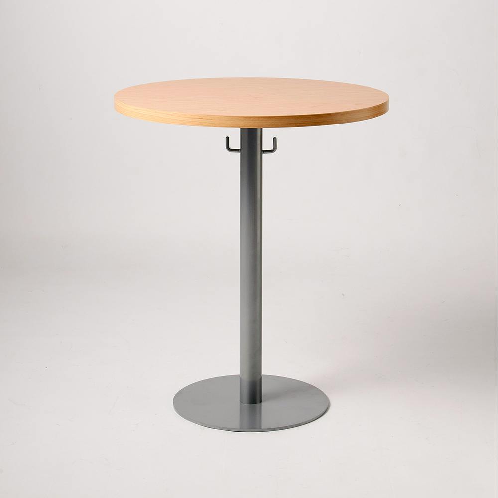 カフェラウンジテーブル ナチュラル 60×60×70cm テーブル 作業テーブル カフェテーブル 5260071【別送品】