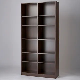 本棚 90幅 ブラウン 90×29.5×180cm 本棚 収納家具 ブックラック 5260060【別送品】