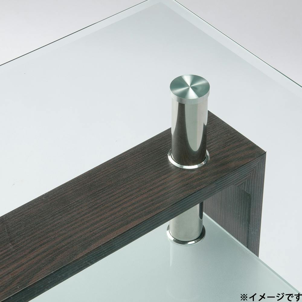 ガラスリビングテーブル クリアブラック 96×50×42cm センターテーブル ガラスリビングテーブル クリアブラック 96×50×42cm センターテーブル
