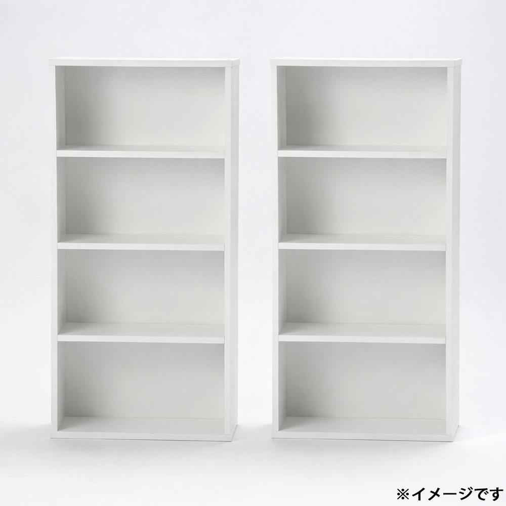 コミック棚 450(2個組) ホワイト 45×16.5×90cm 本棚 ラック コミック