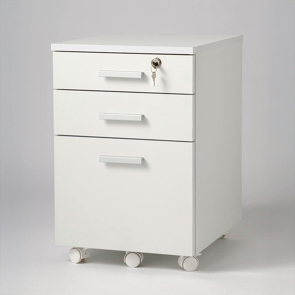STインワゴン3段 40×48×60cm ワゴン 収納 書類入れ 5260076【別送品】