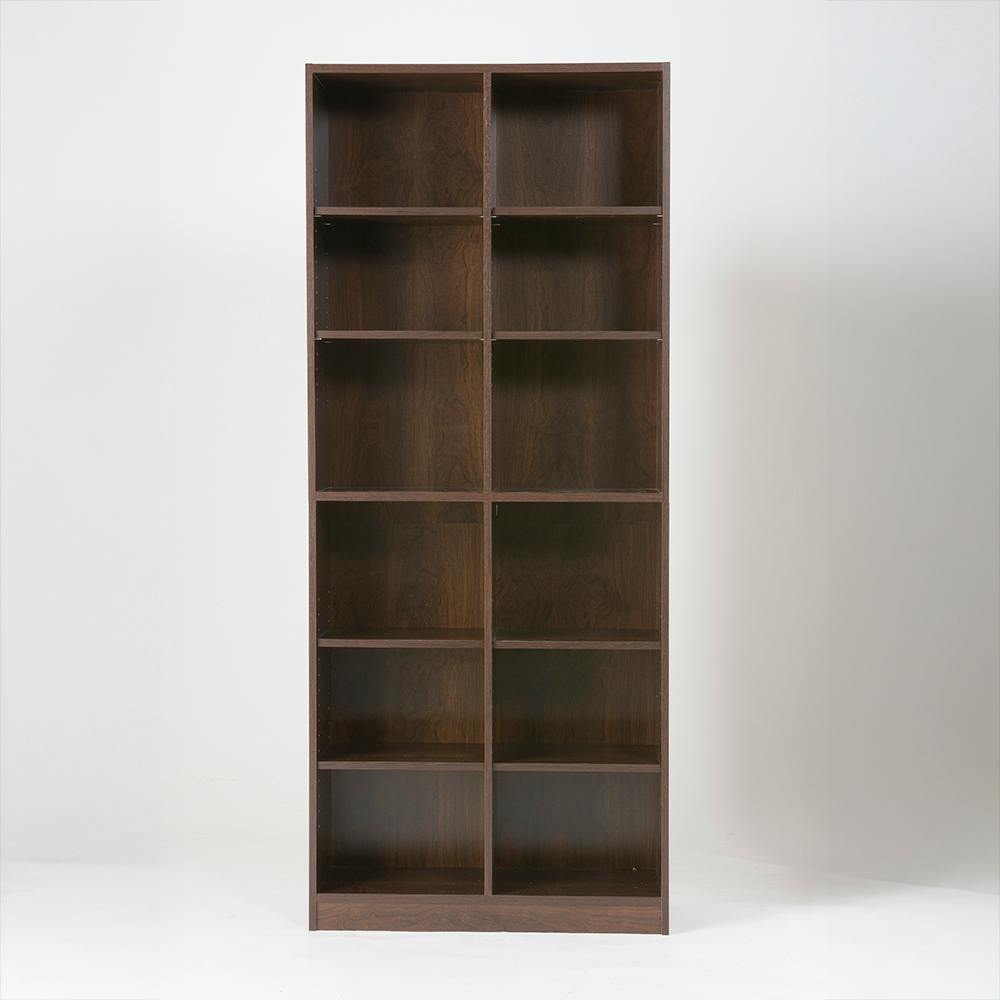 本棚 75幅 ブラウン 75×29.5×180cm 本棚 収納家具 ブックラック