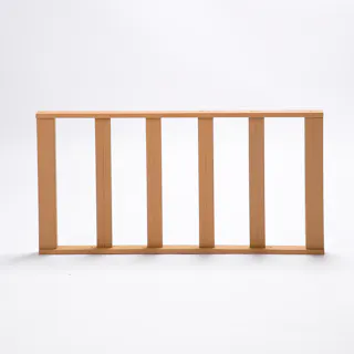 人工木ウッドデッキサイドパネル チーク 89.5×5×45cm ウッドデッキ ベランダ リフォーム 5260010【別送品】