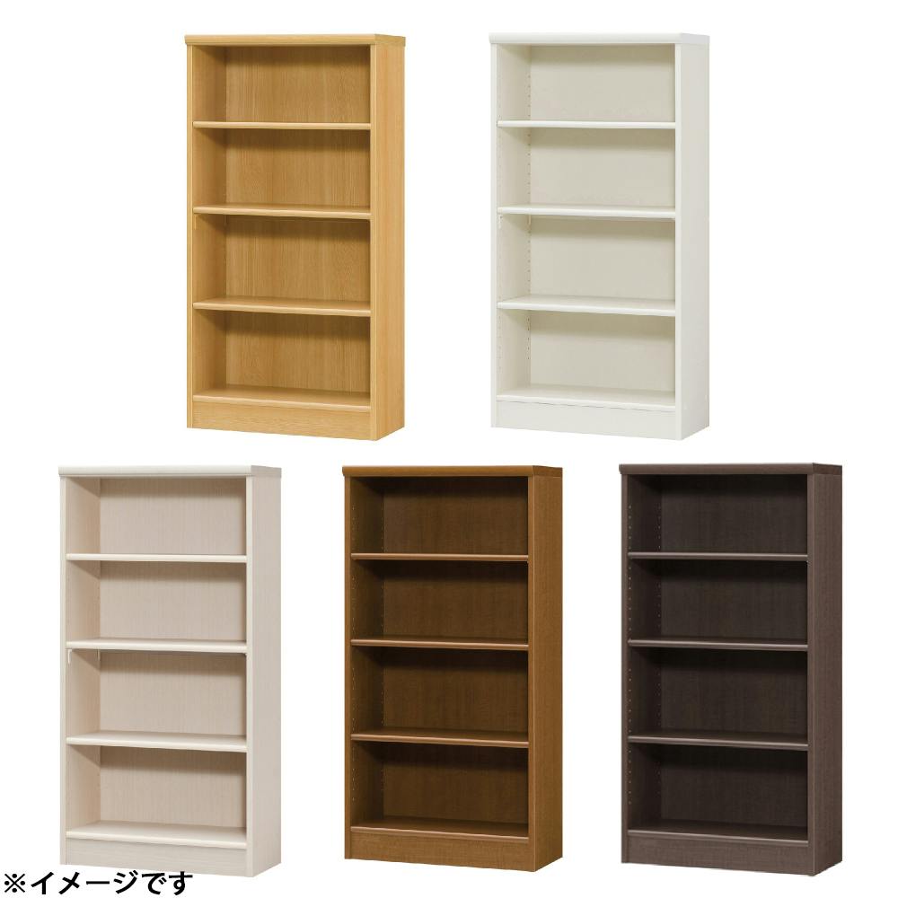 オープンラック W59.2×D31×H117cm ナチュラル 本棚 シェルフ 収納