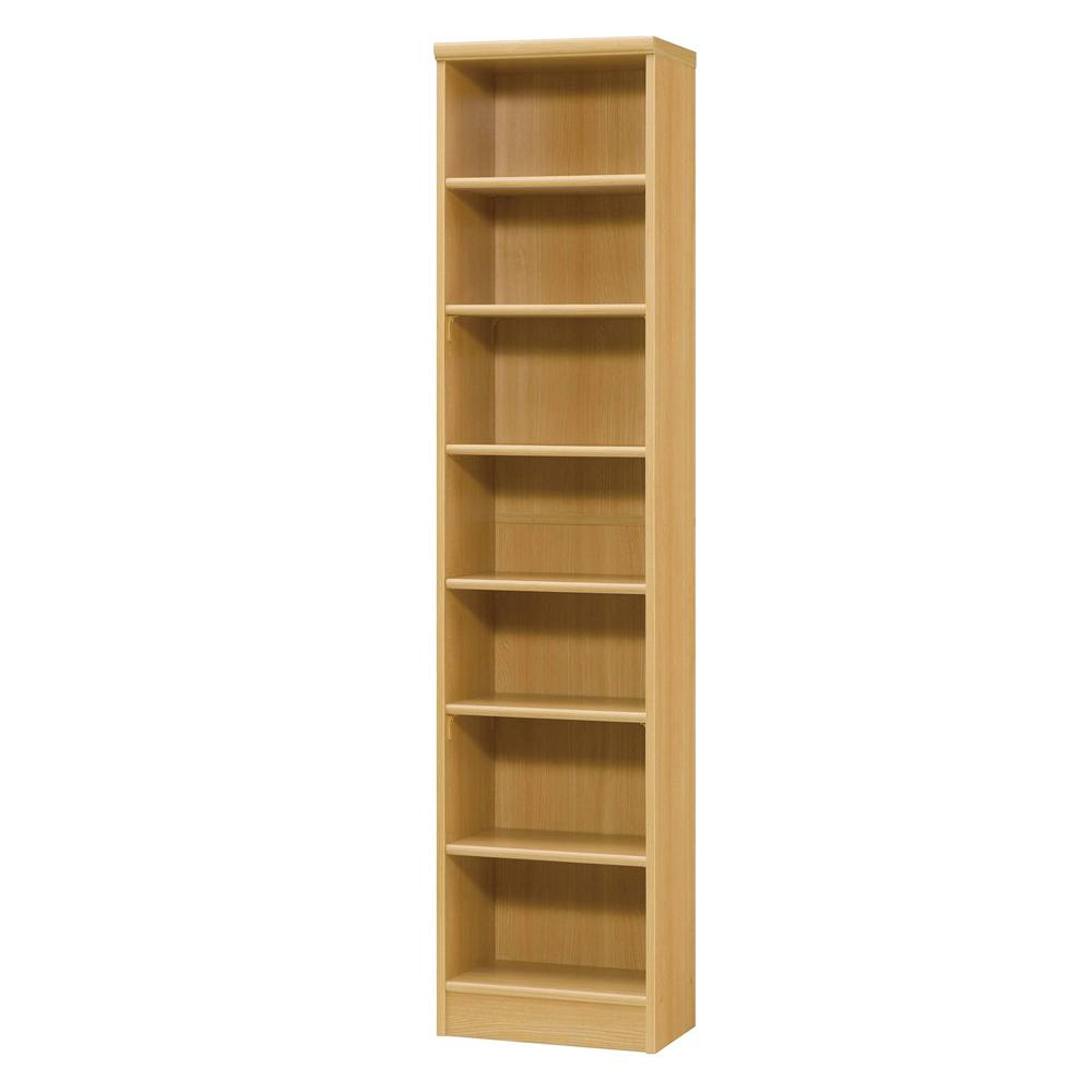 オープンラック W44.2×D31×H178cm ナチュラル 本棚 シェルフ 収納 1120480【別送品】
